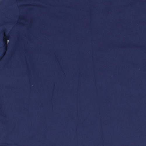 pre worn Girls Blue   Basic T-Shirt Size 11-12 Years