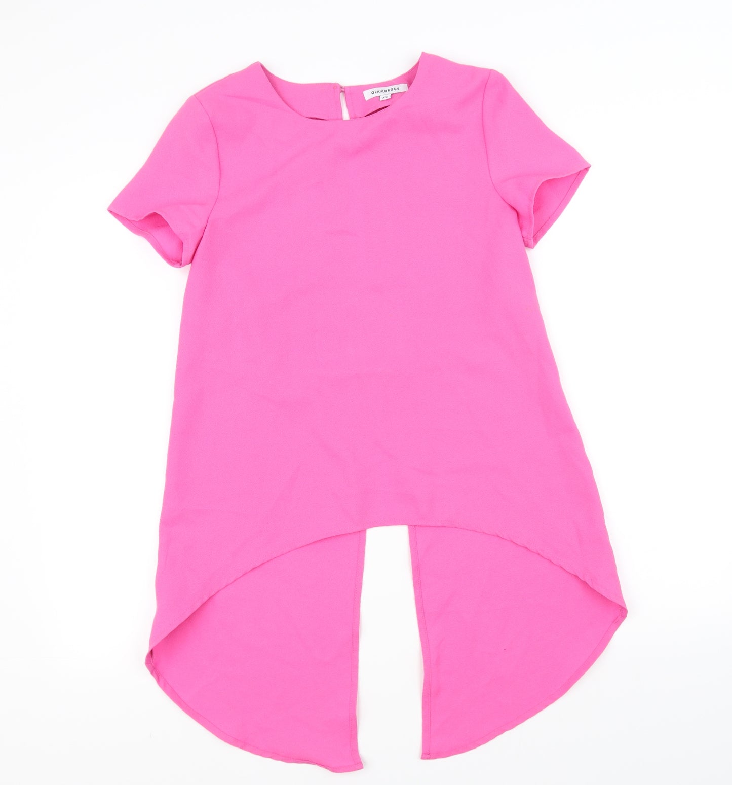 glamious Womens Pink   Basic Blouse Size XS
