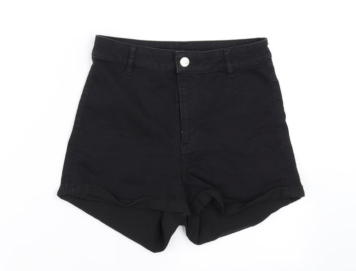 Divided Girls Black   Cut-Off Shorts Size 10 Years