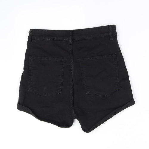 Divided Girls Black   Cut-Off Shorts Size 10 Years