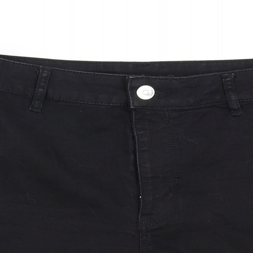 Divided Girls Black   Cut-Off Shorts Size 10 Years