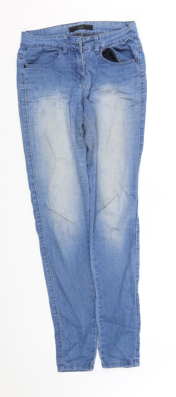 pre worn Womens Blue   Straight Jeans Size 8 L33 in