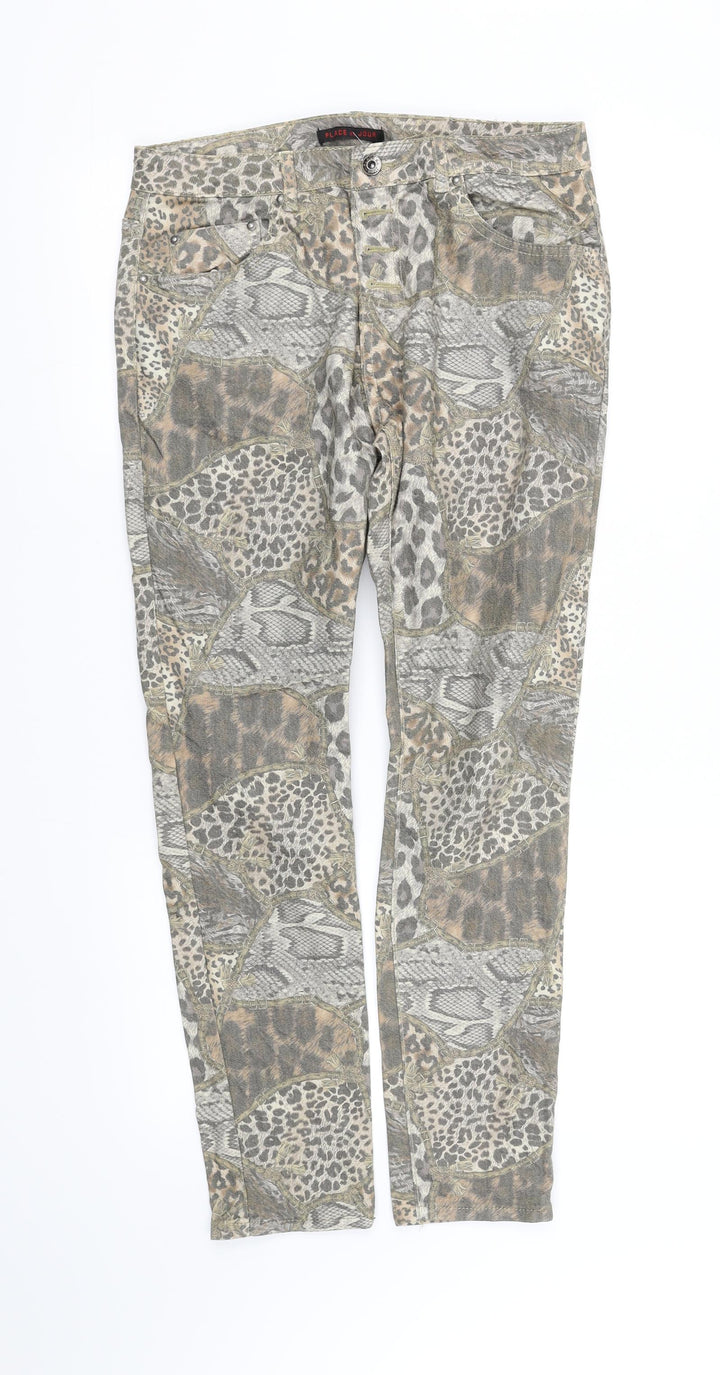 pre worn Womens Multicoloured   Straight Jeans Size 40 L30 in