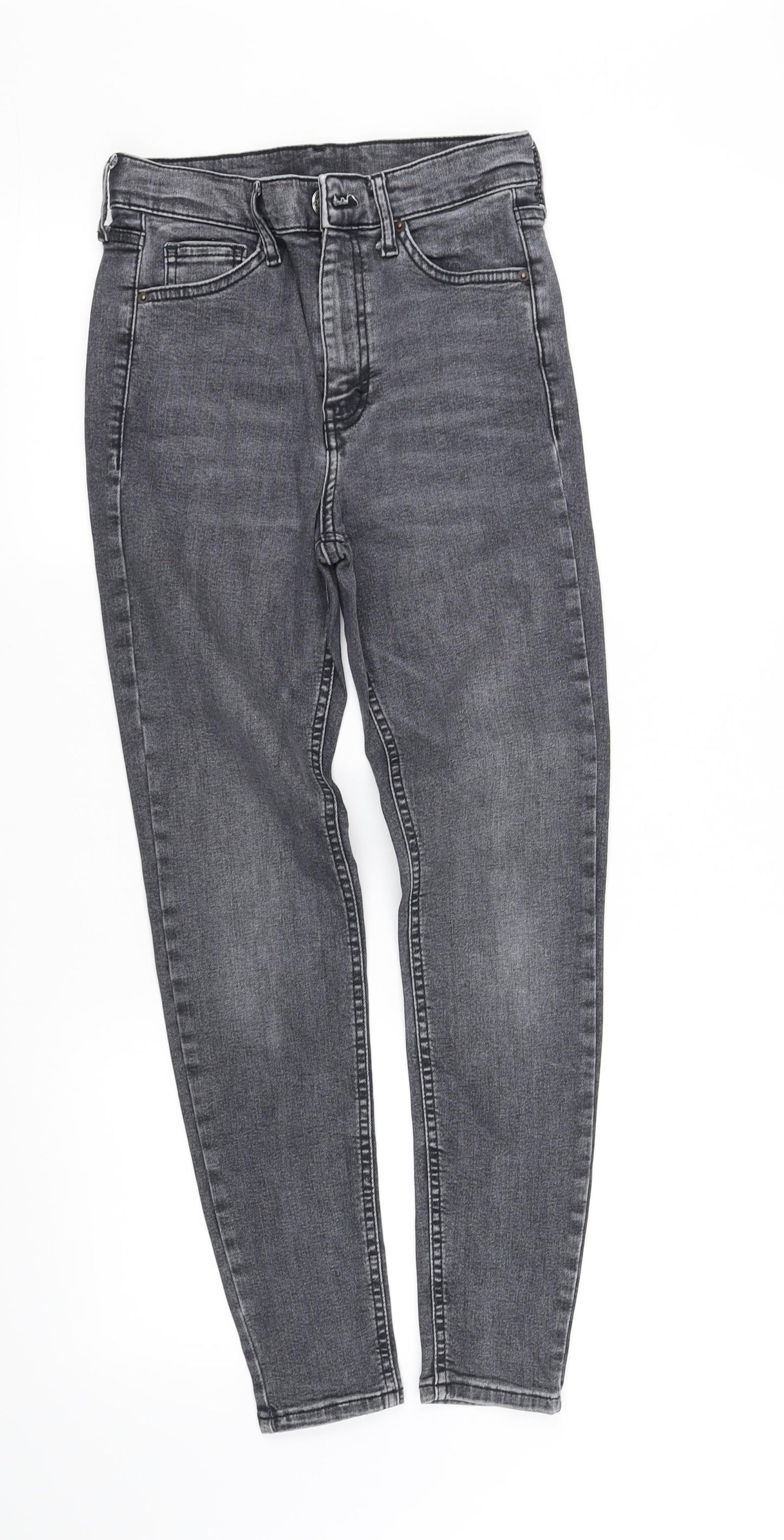 pre worn Womens Grey   Straight Jeans Size 10 L27 in