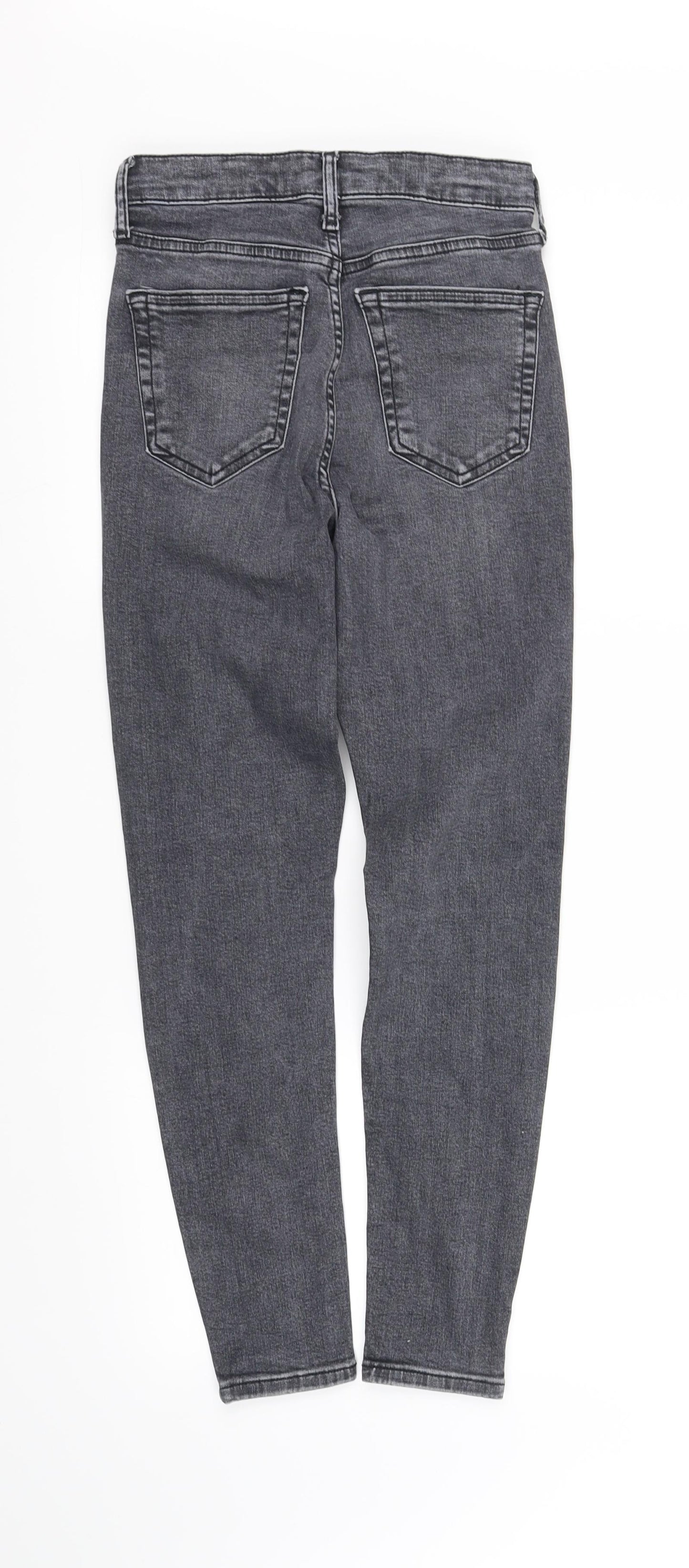 pre worn Womens Grey   Straight Jeans Size 10 L27 in