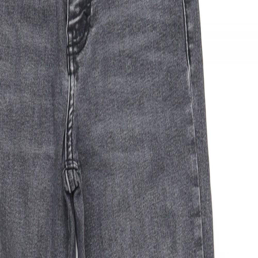 pre worn Womens Grey   Straight Jeans Size 10 L27 in