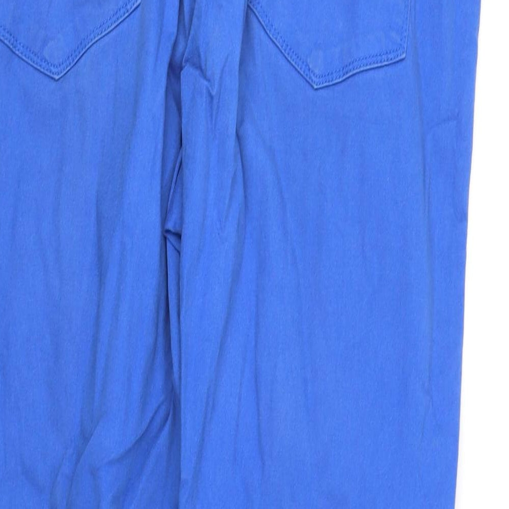 m&s Womens Blue   Trousers  Size 18 L26 in