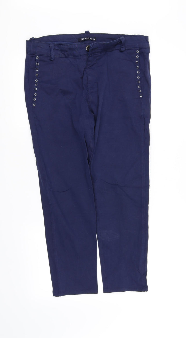 terramore Womens Blue Straight Jeans Size M L27 in