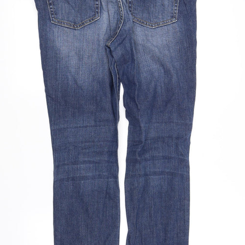 pre worn Womens Blue   Straight Jeans Size 10 L34 in