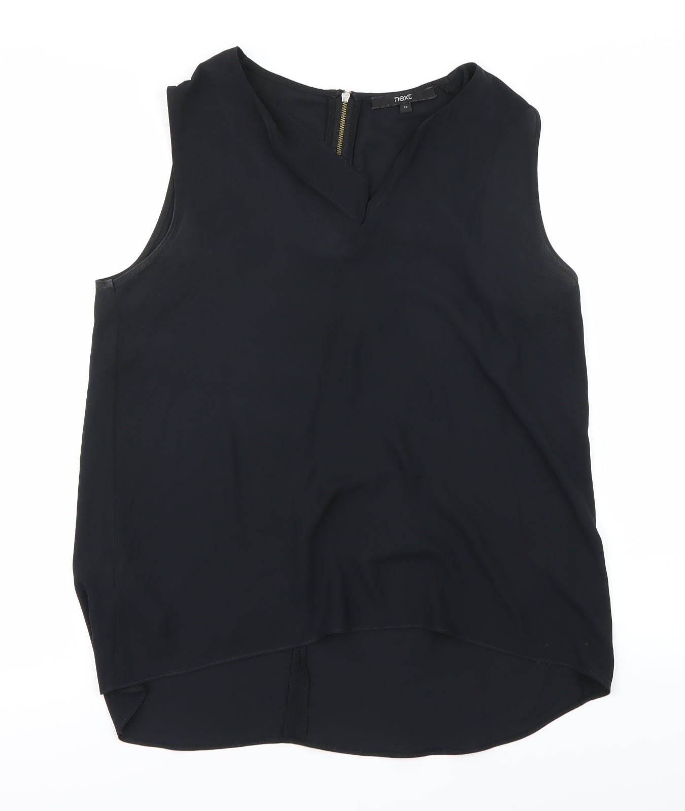 NEXT Womens Black   Basic Blouse Size 10