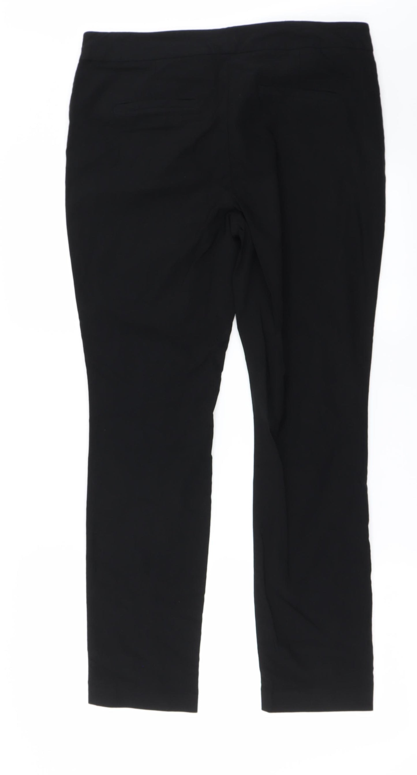 Papaya Womens Black   Trousers  Size 14 L26 in