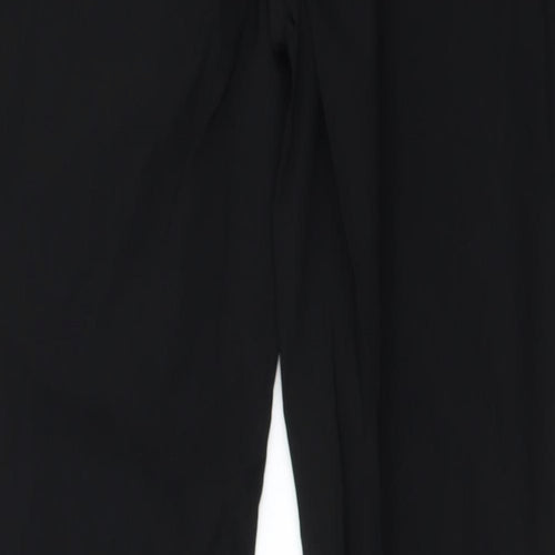 Papaya Womens Black   Trousers  Size 14 L26 in