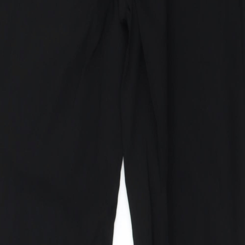 Papaya Womens Black   Trousers  Size 14 L26 in