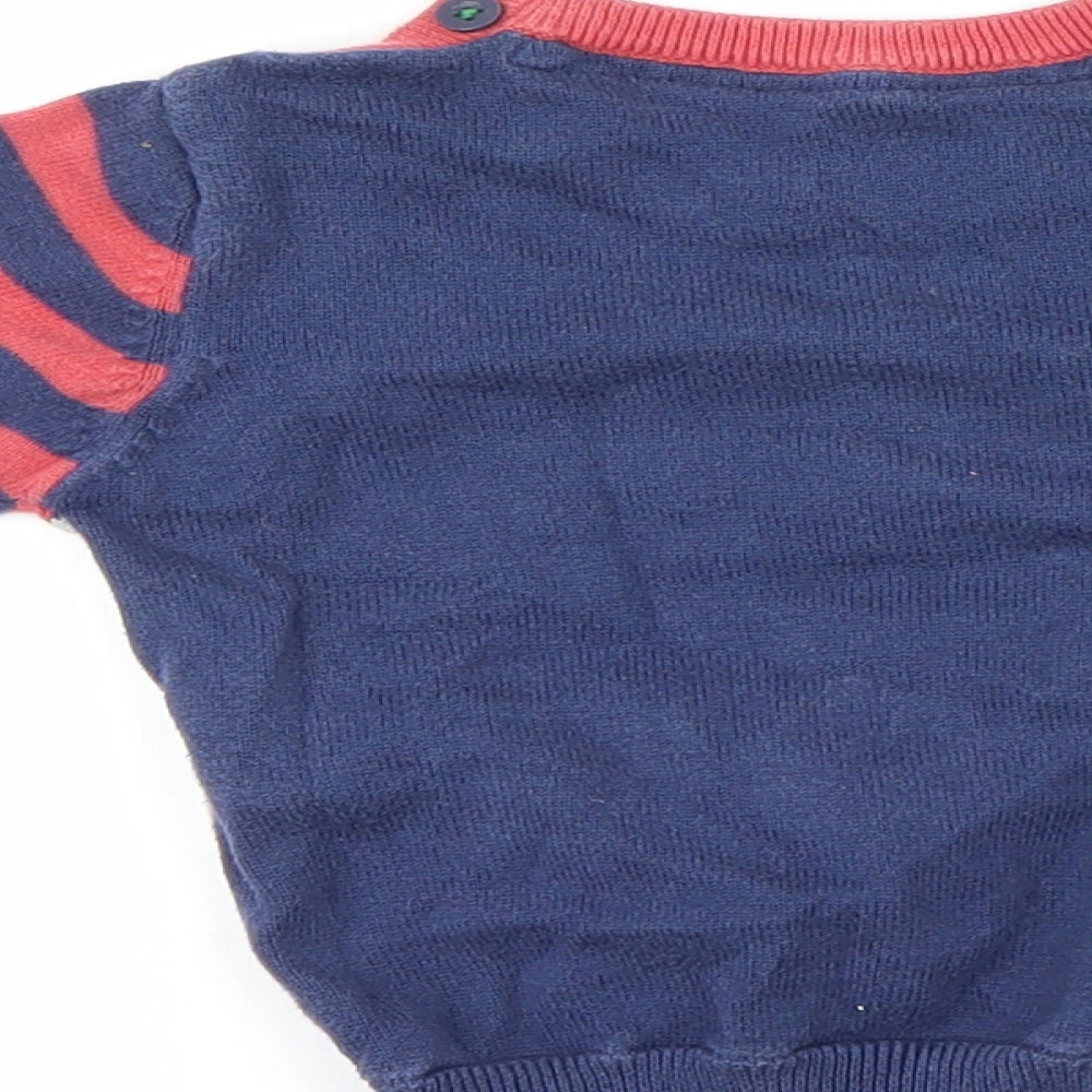 Marks and Spencer Girls Grey   Pullover Jumper Size 18-24 Months
