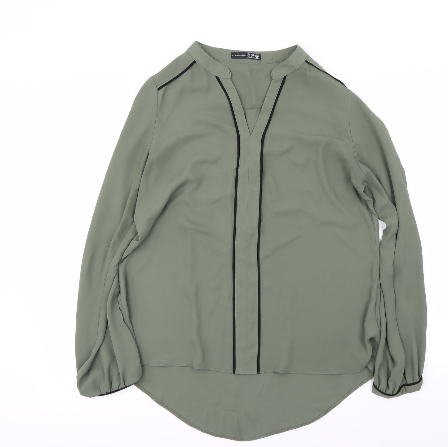 Atmosphere Womens Green   Basic Blouse Size 10