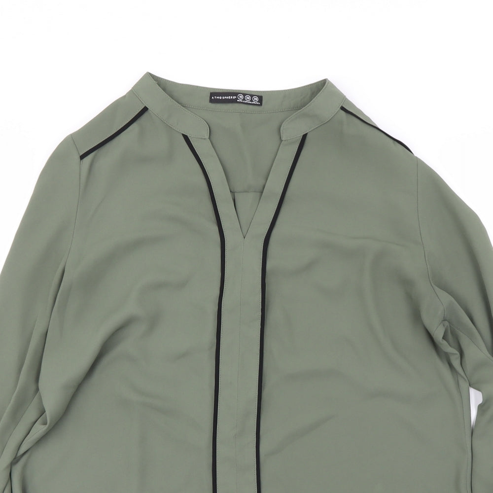 Atmosphere Womens Green   Basic Blouse Size 10