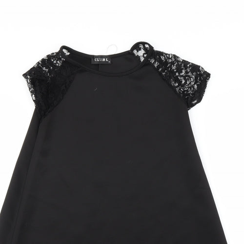 ClubL  Womens Black   A-Line  Size 12