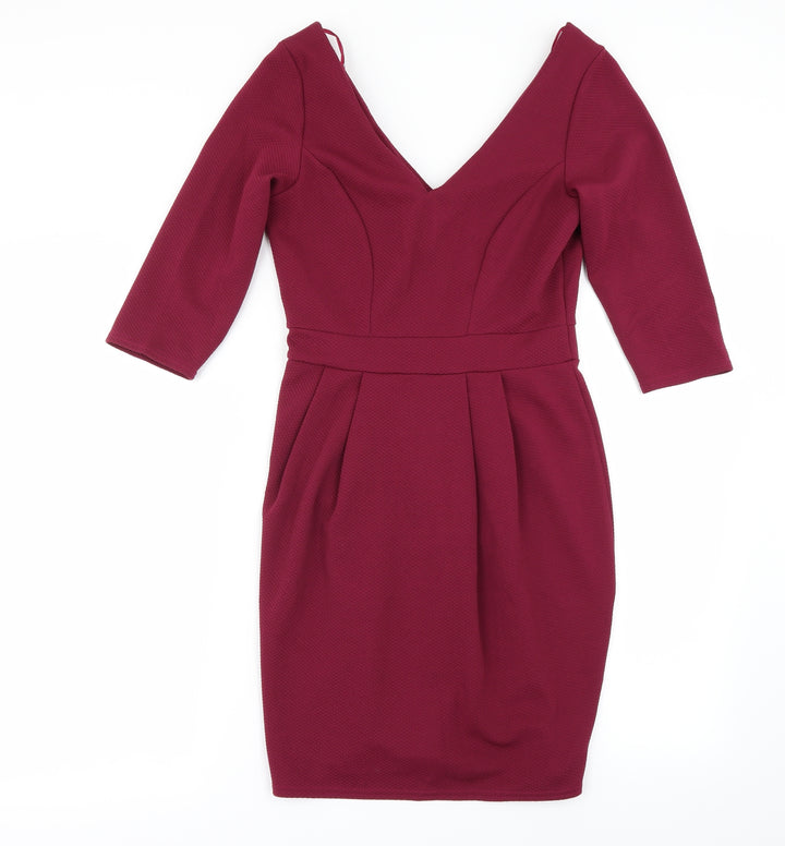 Closet Womens Pink   Bodycon  Size 12