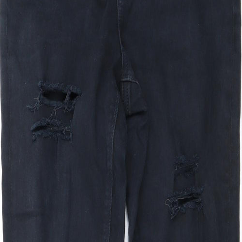 Miss Selfridge Womens Blue   Skinny Jeans Size 8 L24 in