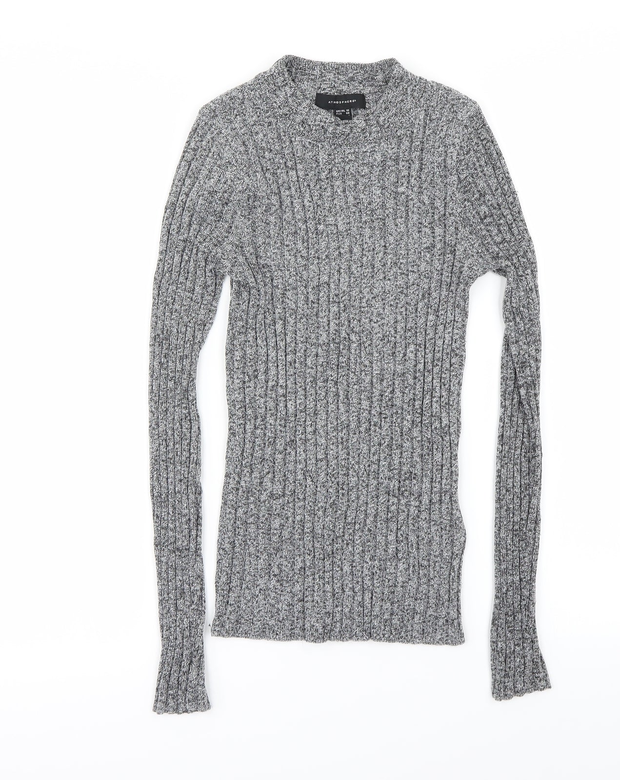 Atmosphere Womens Grey   Pullover Jumper Size 10