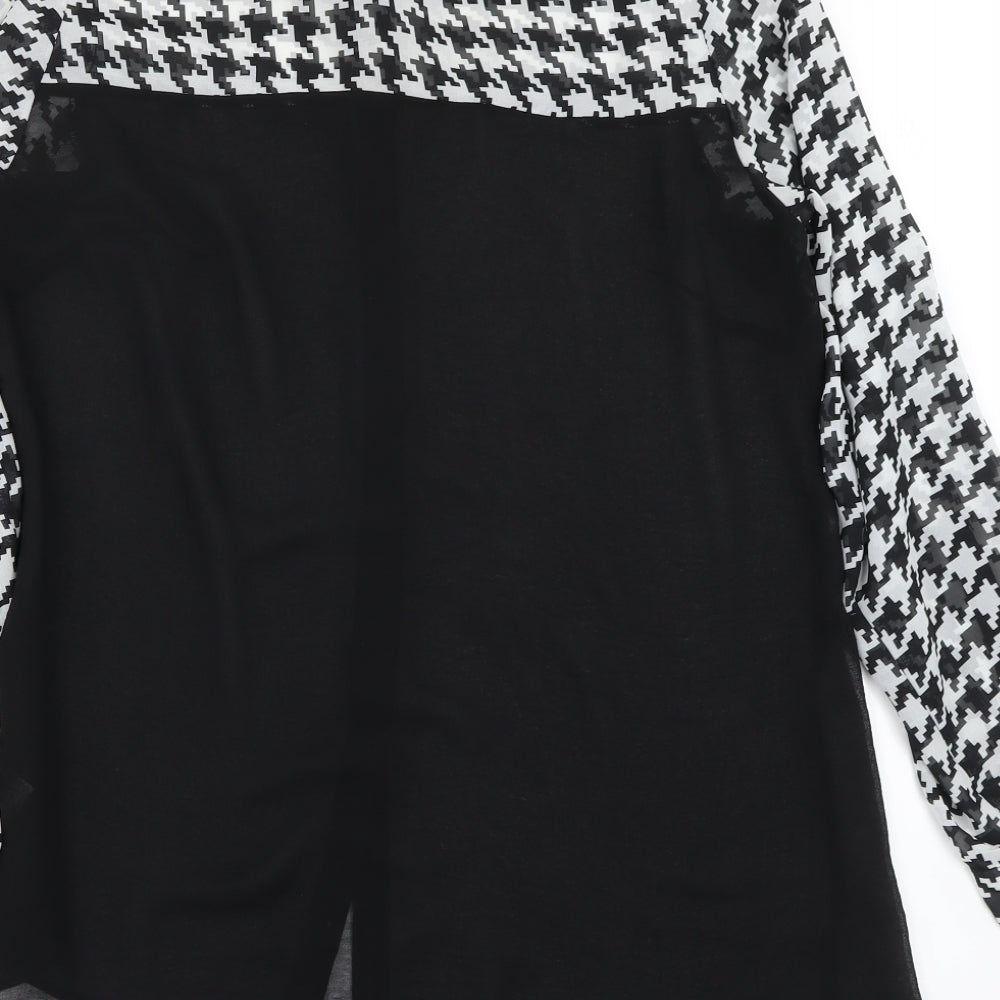 George Womens Black   Basic Blouse Size 12