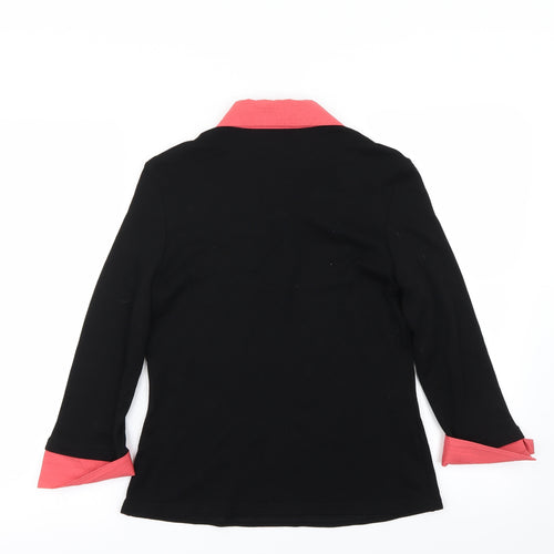 Bonmarché Womens Black   Pullover Jumper Size 12