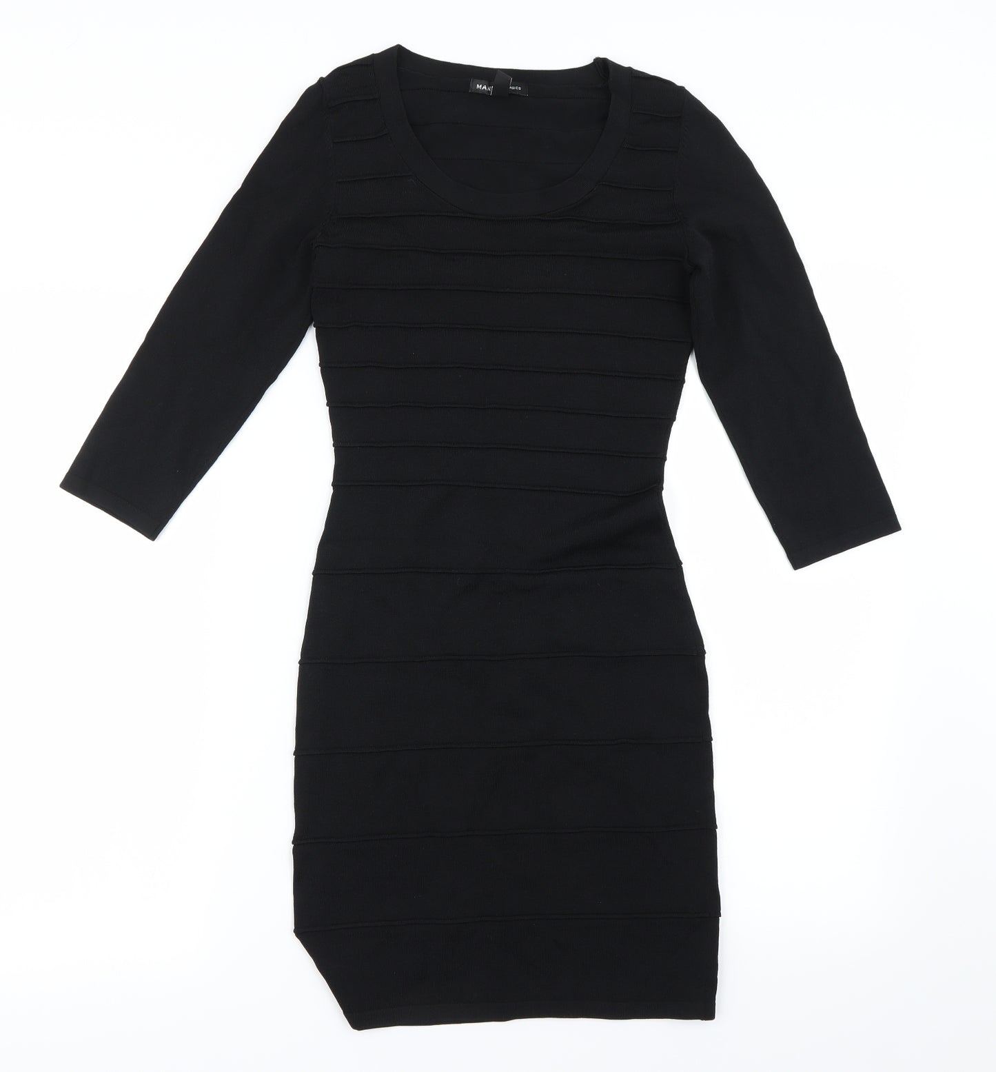 Mango Womens Black   Bodycon  Size S