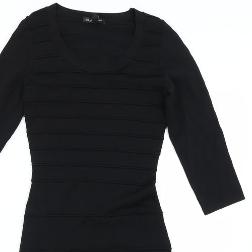 Mango Womens Black   Bodycon  Size S