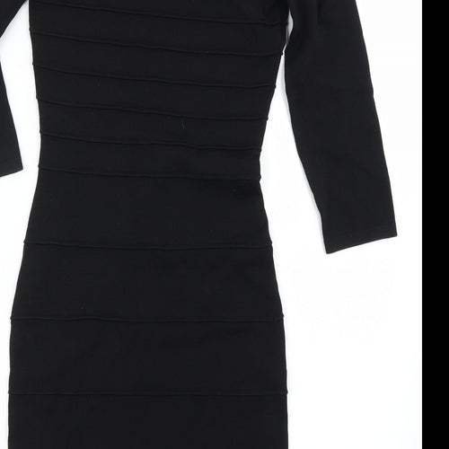 Mango Womens Black   Bodycon  Size S