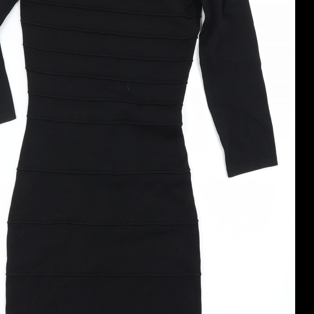 Mango Womens Black   Bodycon  Size S
