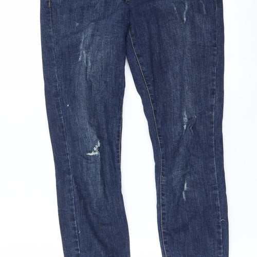 denim co Womens Blue   Skinny Jeans Size 8 L24 in