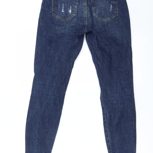 denim co Womens Blue   Skinny Jeans Size 8 L24 in