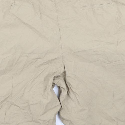 Preworn Mens Beige   Chino Shorts Size 40 in