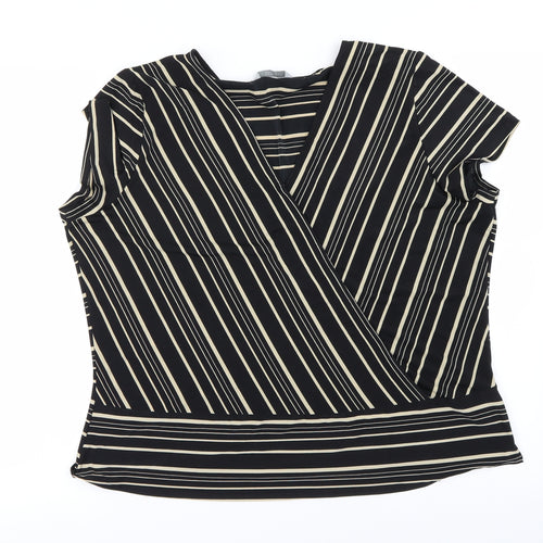 Marks and Spencer Womens Brown   Basic Blouse Size 12