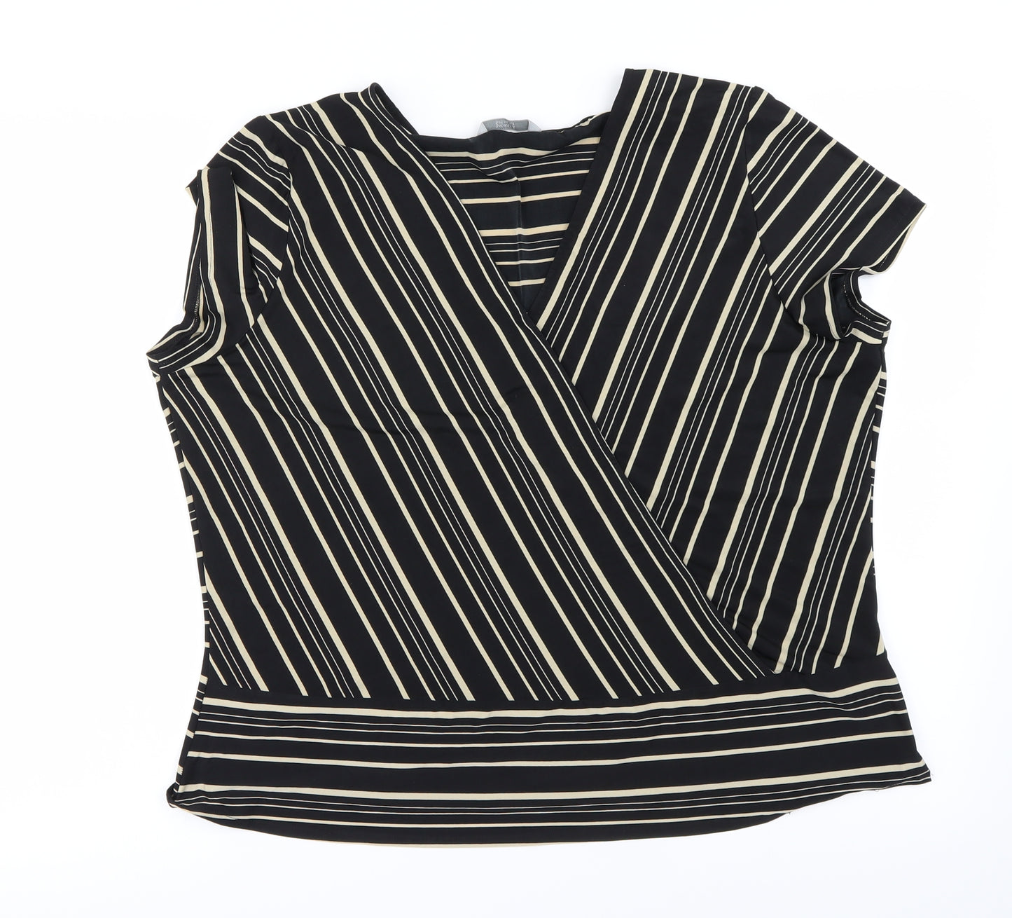 Marks and Spencer Womens Brown   Basic Blouse Size 12