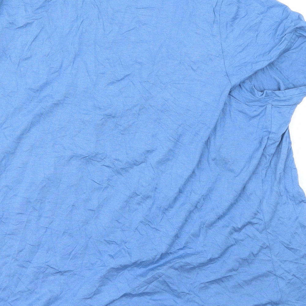 Marks and Spencer Womens Blue   Basic T-Shirt Size 22