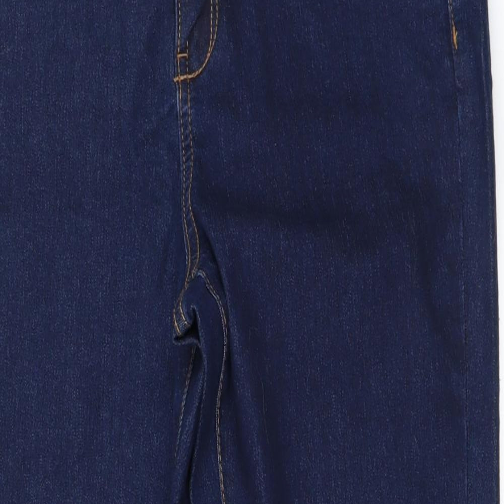 George Womens Blue   Straight Jeans Size 12 L20 in