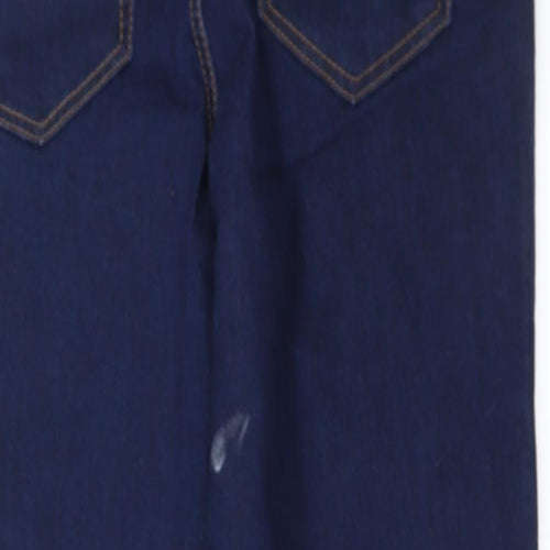 George Womens Blue   Straight Jeans Size 12 L20 in