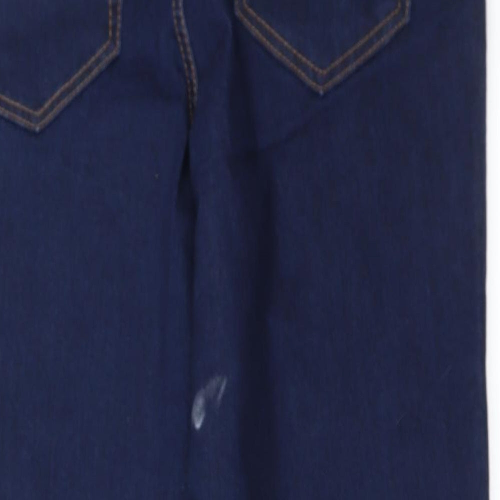 George Womens Blue   Straight Jeans Size 12 L20 in