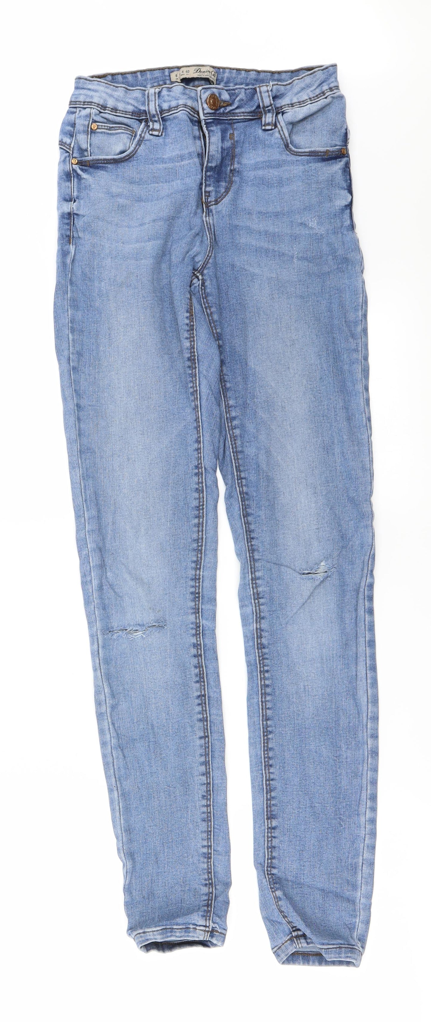 denim co Womens Blue   Mom Jeans Size 8 L25 in