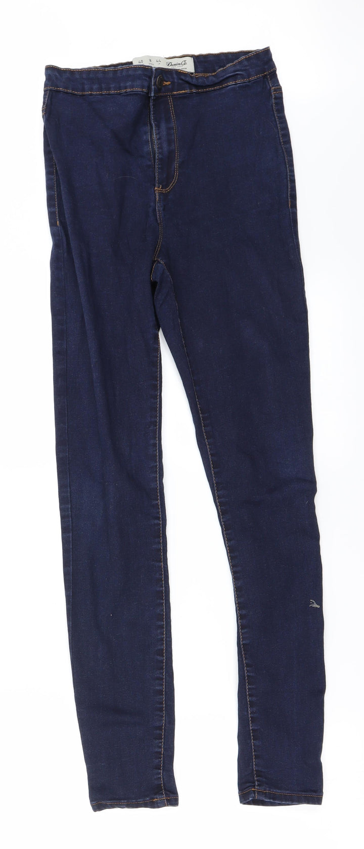 denim co Womens Blue Straight Jeans Size 10 L26 in