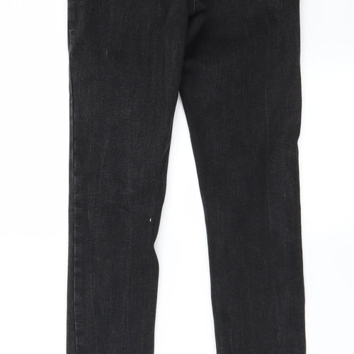denim co Womens Grey   Straight Jeans Size 10 L26 in