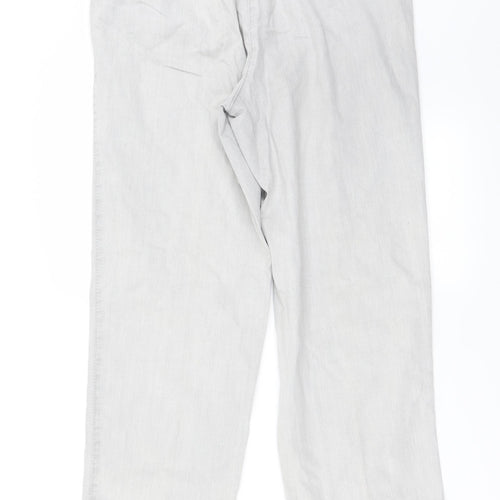 Malva  Womens Grey   Straight Jeans Size 30 in L25 in