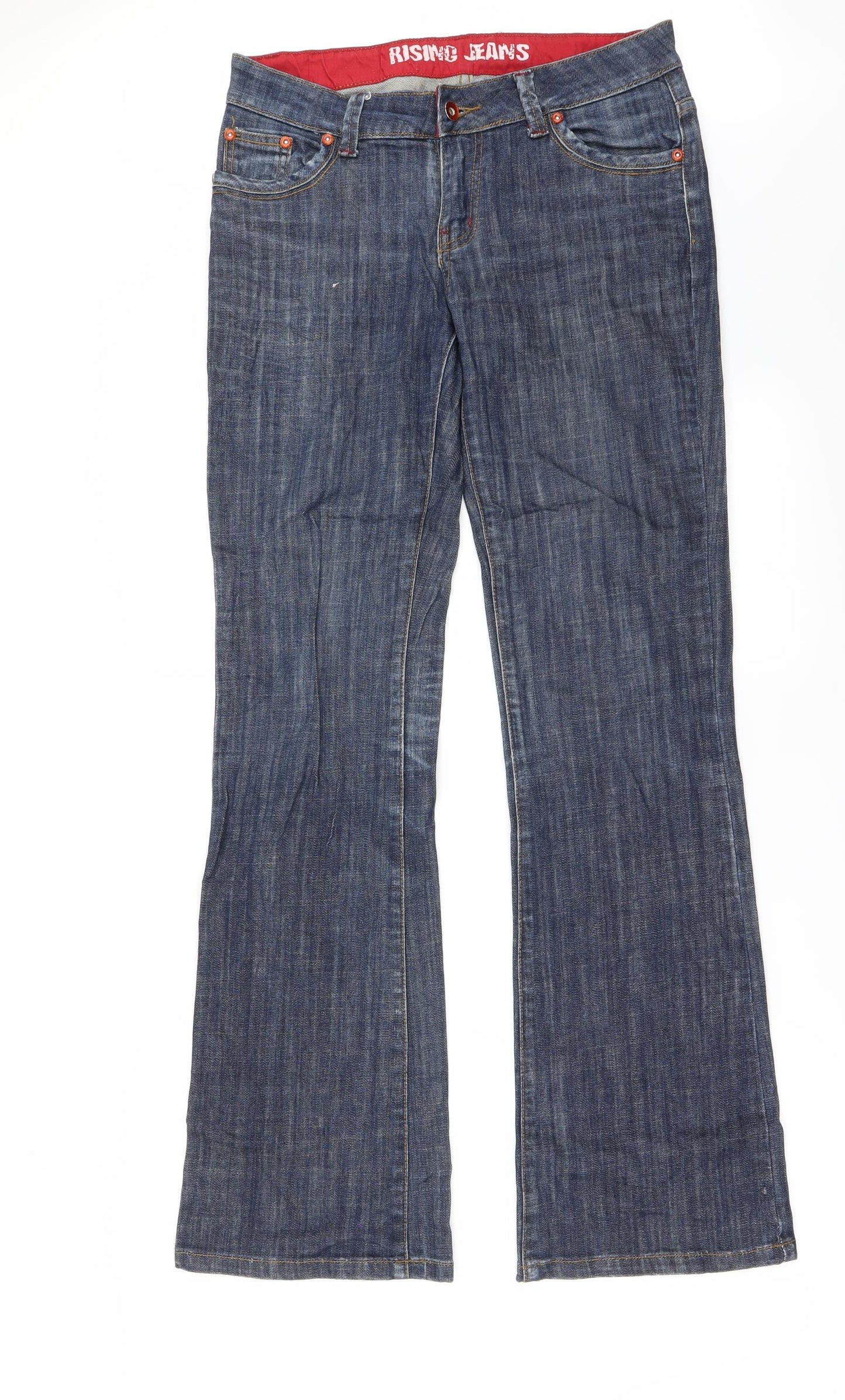 Preworn Womens Blue   Straight Jeans Size 30 in L30 in