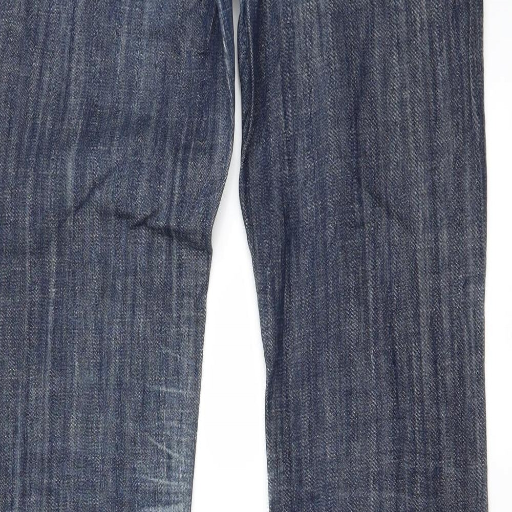 Preworn Womens Blue   Straight Jeans Size 30 in L30 in