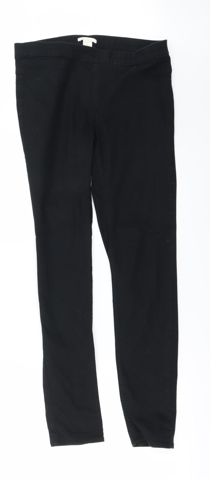 H&M Womens Black   Straight Jeans Size 10 L28 in