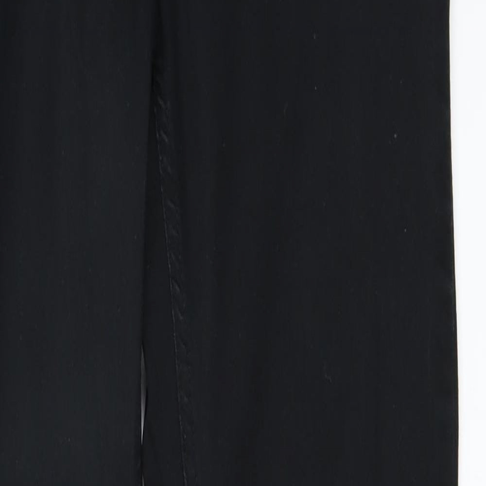 H&M Womens Black   Straight Jeans Size 10 L28 in