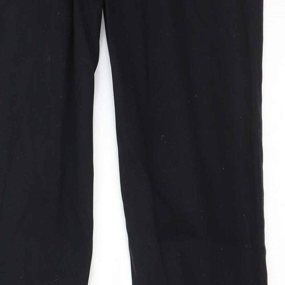 H&M Womens Black   Straight Jeans Size 10 L28 in