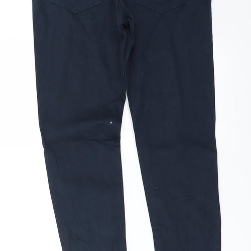 Preworn Womens Blue   Straight Jeans Size 8 L26 in
