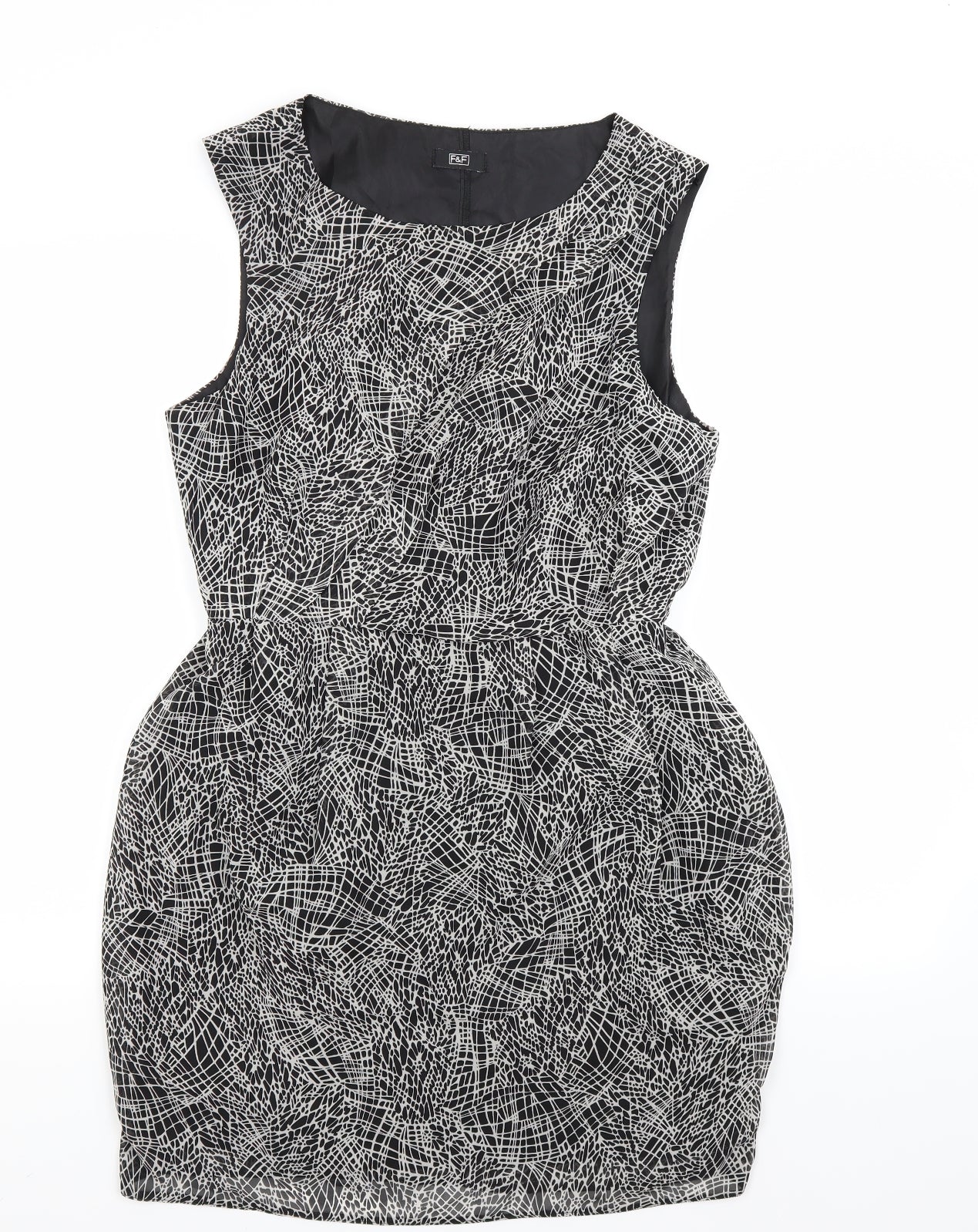 F&F Womens Black   A-Line  Size 12